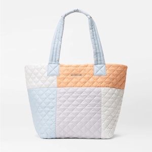 Pastel Patchwork Medium Metro Tote Deluxe *NWOT & To be Discontinued*